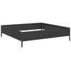 Schwarzes Hochbeet Fmircea 100x100x26cm (Stahl)