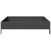 Schwarzes Hochbeet Fmircea 100x100x26cm (Stahl)
