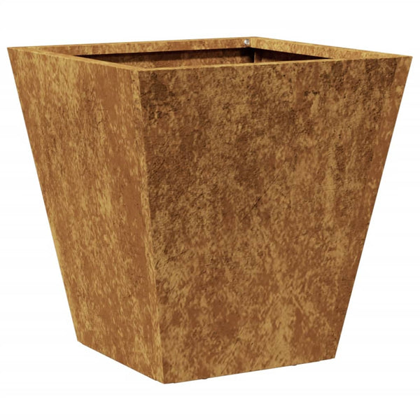 Corten teräs puutarhakukkalaatikko Henea 30x30x30cm