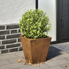 Corten teräs puutarhakukkalaatikko Henea 30x30x30cm