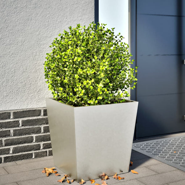 Gartenblumenkasten Henea aus Edelstahl 50x50x50cm