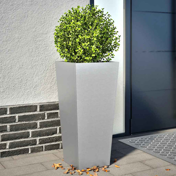 Verzinkte Garten-Pflanzkästen Henea 35x35x75cm (2 Stück)