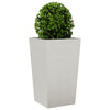 Edelstahl-Gartenpflanzgefäße Henea 45x45x75cm (2 Stück)