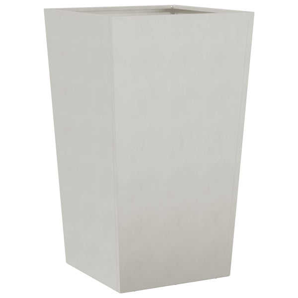Edelstahl-Gartenpflanzgefäße Henea 45x45x75cm (2 Stück)