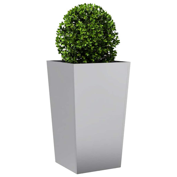 Pflanzkübel aus verzinktem Metall Henea 45x45x75cm (2 St.)