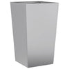Pflanzkübel aus verzinktem Metall Henea 45x45x75cm (2 St.)