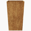 Corten teräs puutarhakukkalaatikot Henea 45x45x75cm (2 kpl)