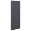 Anthrazitfarbener Blumenkasten Amelita 30x26x75cm (Stahl)