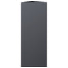 Anthrazitfarbener Blumenkasten Amelita 30x26x75cm (Stahl)
