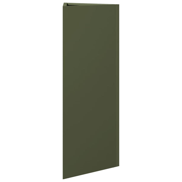 Olivgrüne Gartenblumentöpfe Amelita 30x26x75cm (2)