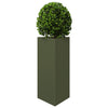 Grüner Gartenblumenkasten Amelita 40x34,5x70cm (Stahl)