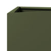 Grüner Gartenblumenkasten Amelita 40x34,5x70cm (Stahl)