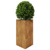 Cortenstahl-Gartenblumenkästen Amelita 50x43x75cm (2er-Set Dreieck)