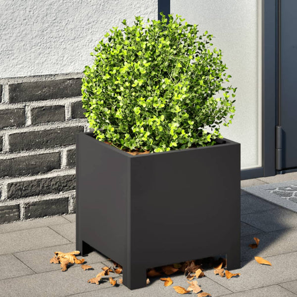 Gartendekoration, Blumenkasten Magheti 30x30x30cm (2 St., Stahl)