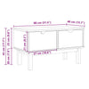 Flurbank Beadie 80x40x45cm (Kiefer)
