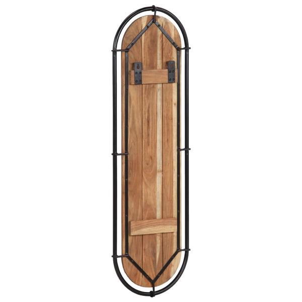 Wandgarderoben Merilena (mit vier Haken, 2 Stk. Akazie)