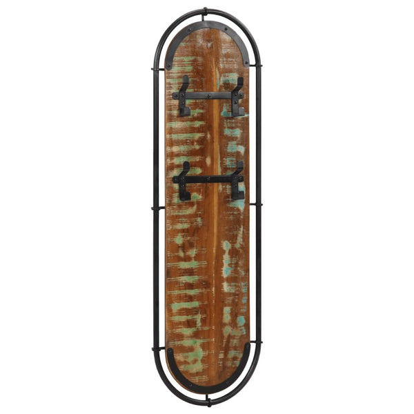 Wandgarderoben Merilena (4 Haken, 2 Stück, recycelt)