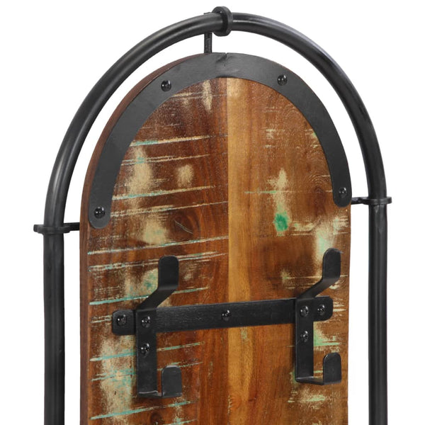 Wandgarderoben Merilena (4 Haken, 2 Stück, recycelt)
