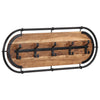 Wandgarderobe Eleonoa (mit 5 Akazienhaken)