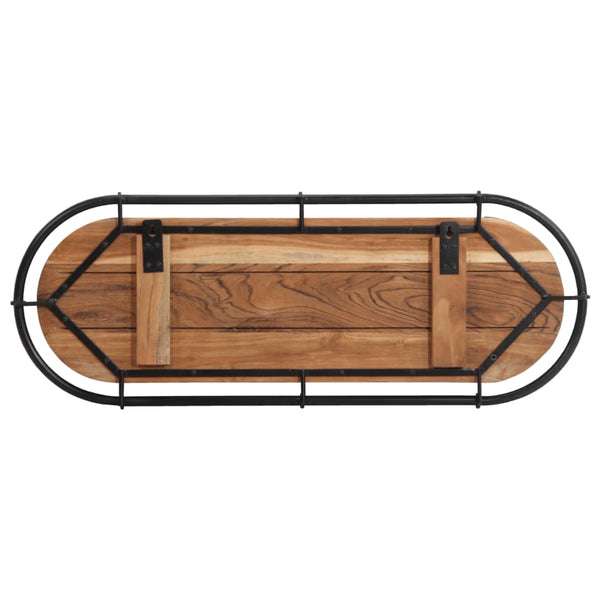 Wandgarderobe Eleonoa (mit 5 Akazienhaken)