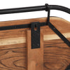 Wandgarderobe Eleonoa (mit 5 Akazienhaken)