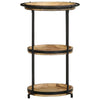 Beistelltisch Kira Ø55x83cm (Massivholz Mango)