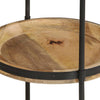 Beistelltisch Kira Ø55x83cm (Massivholz Mango)