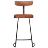 Zeldesan Barhocker 49x43x88 cm (2er-Set Mangoholz)