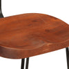 Zeldesan Barhocker 49x43x88 cm (2er-Set Mangoholz)