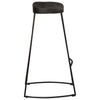 Schwarze Barhocker Zeldesan 45x40x78cm (2 Stück Mangoholz)