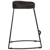 Barhocker Schwarz Zeldesan 46x38x52cm (2 St. Mangoholz)