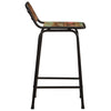 Barhocker Aktuell 46x35,5x80cm (2 St. Recycling-Massivholz)