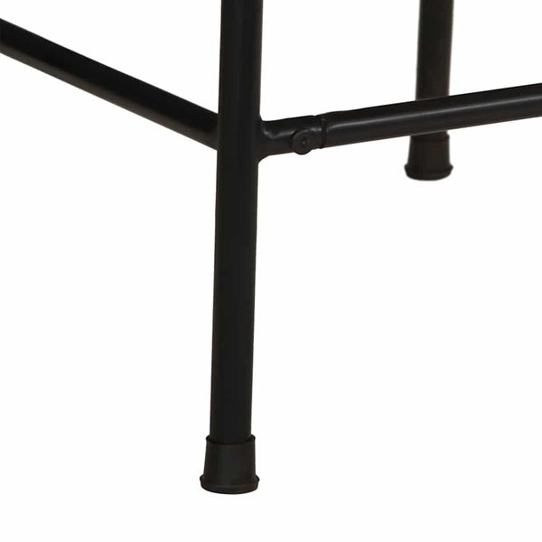 Barhocker Aktuell 46x35,5x80cm (2 St. Recycling-Massivholz)