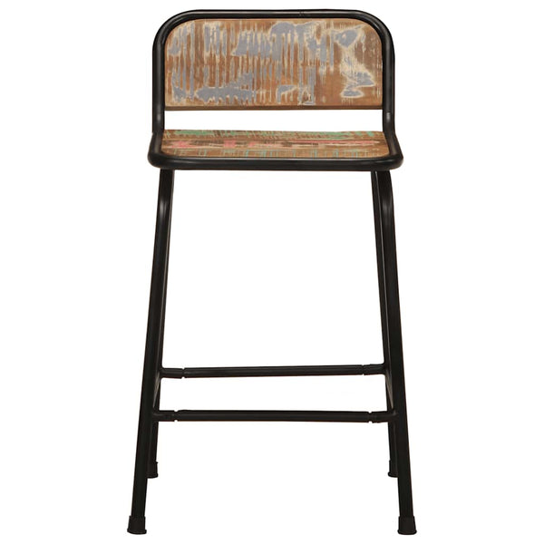 Barhocker Aktuell 46x35,5x70cm (4 Stück Massivholz recycelt)