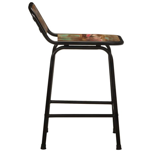Barhocker Aktuell 46x35,5x70cm (4 Stück Massivholz recycelt)