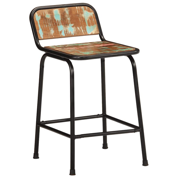 Barhocker Aktuell 46x35,5x70cm (4 Stück Massivholz recycelt)