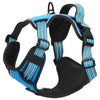 Blaues Hundegeschirr Air verstellbar (reflektierende Streifen L)
