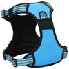 Blaues Hundegeschirr Air verstellbar (reflektierende Streifen L)