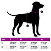 Hundegeschirr in Braun, Luft verstellbar (reflektierende Streifen l)