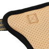 Ilmas XL Hundegeschirr braun (verstellbar, reflektierende Streifen)