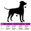 Ilmas XL Hundegeschirr braun (verstellbar, reflektierende Streifen)