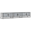 Graues TV-Möbel Solomia 240x35x41cm (Holz)