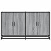 Graues Sideboard Ciuleiu 134x35x76cm (Holz)