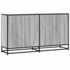 Graues Sideboard Ciuleiu 134x35x76cm (Holz)