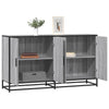 Graues Sideboard Ciuleiu 134x35x76cm (Holz)
