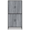 Grauer Schrank Joska 68x35x139cm (Holz)
