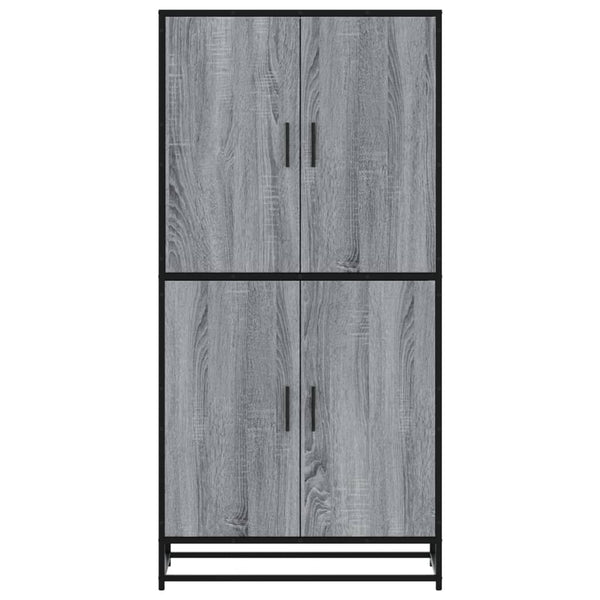 Grauer Schrank Joska 68x35x139cm (Holz)