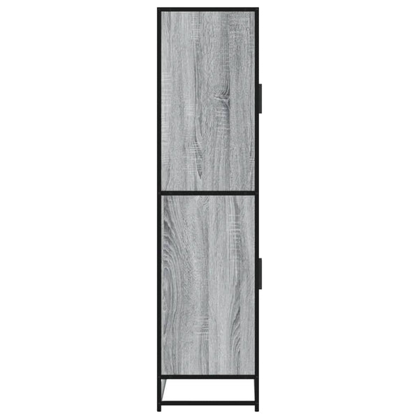 Grauer Schrank Joska 68x35x139cm (Holz)
