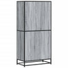 Grauer Schrank Joska 68x35x139cm (Holz)