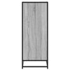 Grauer Schuhschrank Milianov 75x38x97,5cm (Holz)